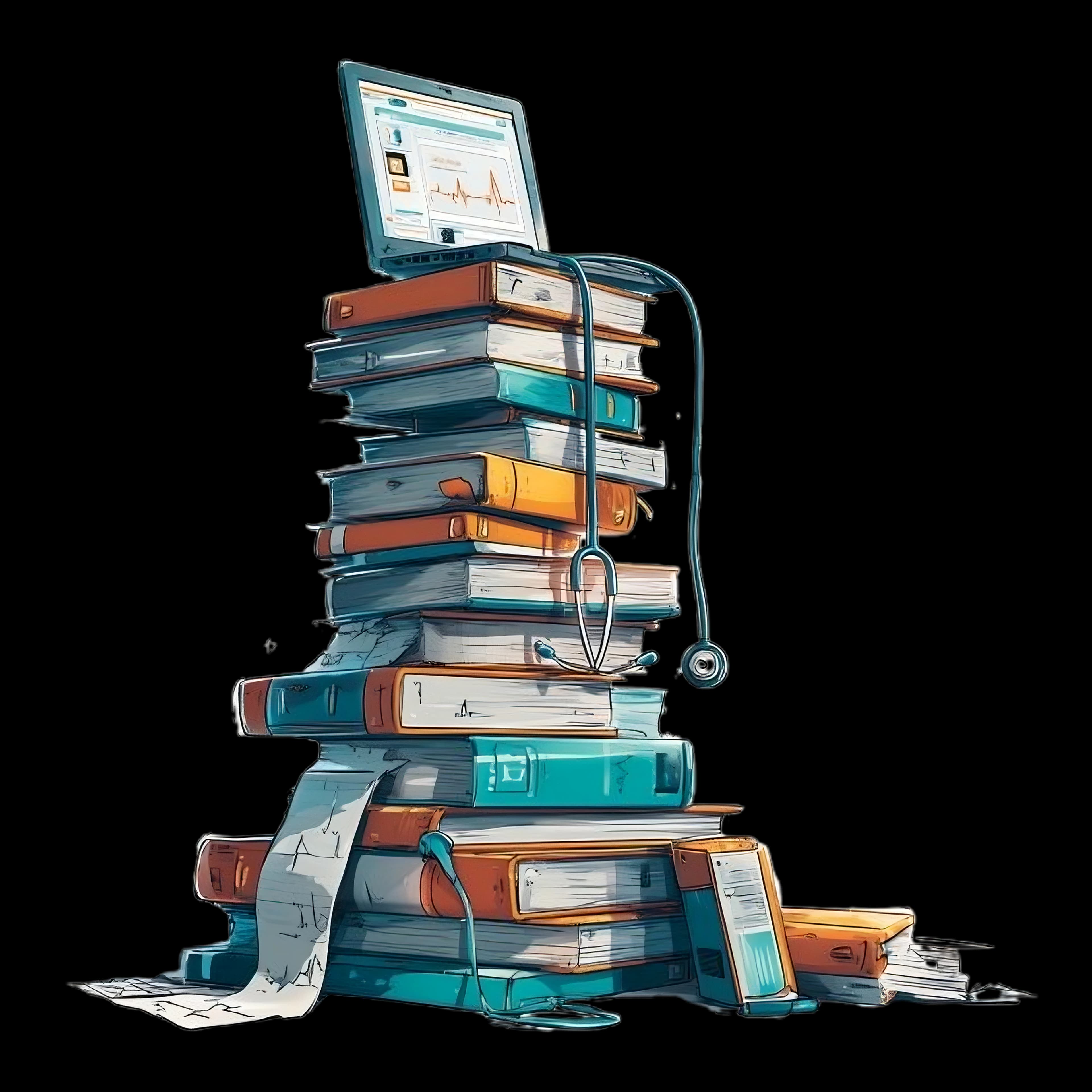 Medical education illustration